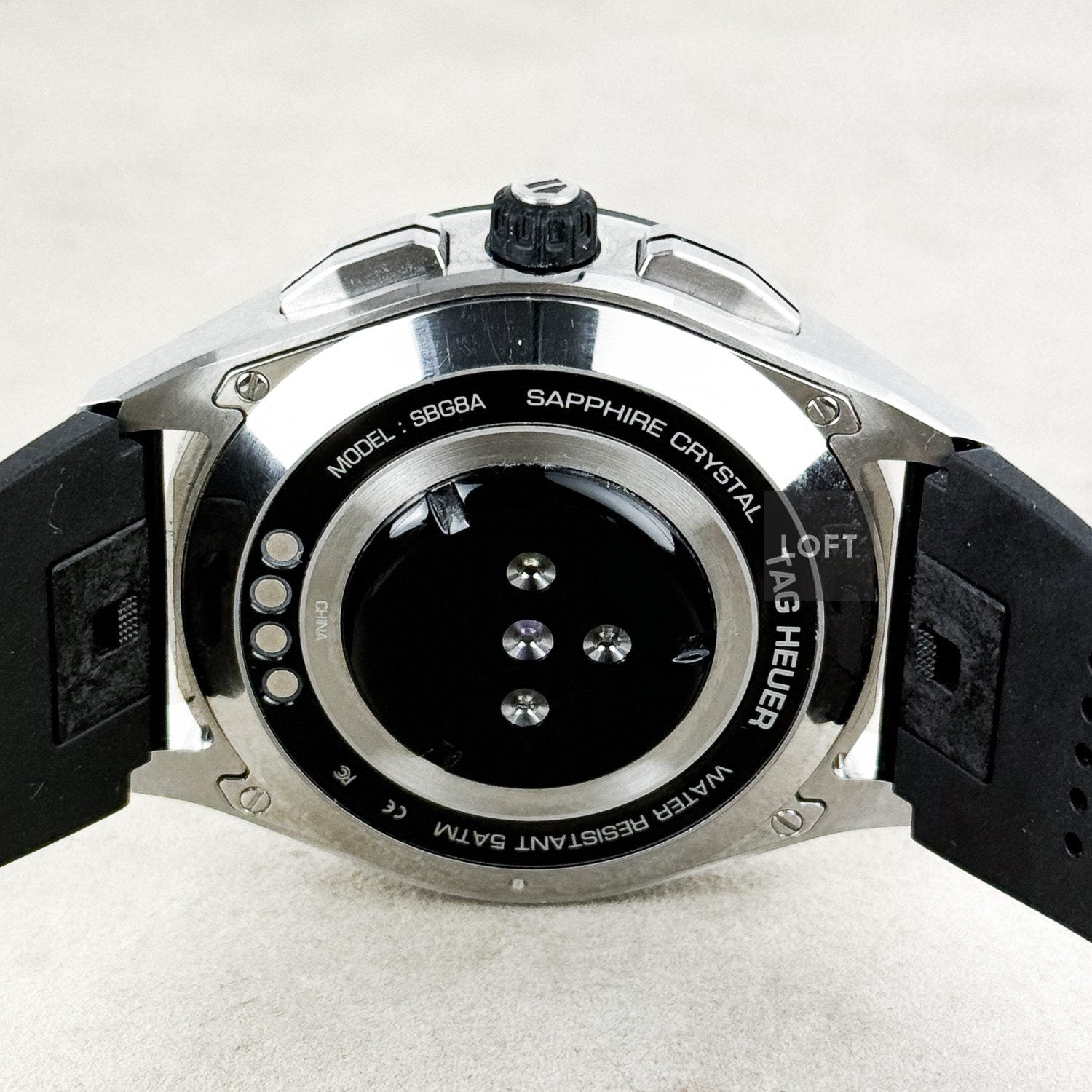 TAG Heuer Connected Calibre E3 Rubber Band 45 mm
