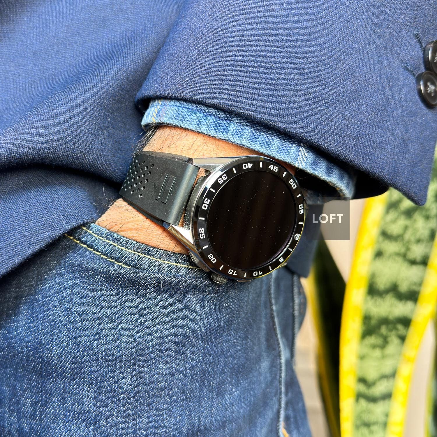 TAG Heuer Connected Calibre E3 Rubber Band 45 mm