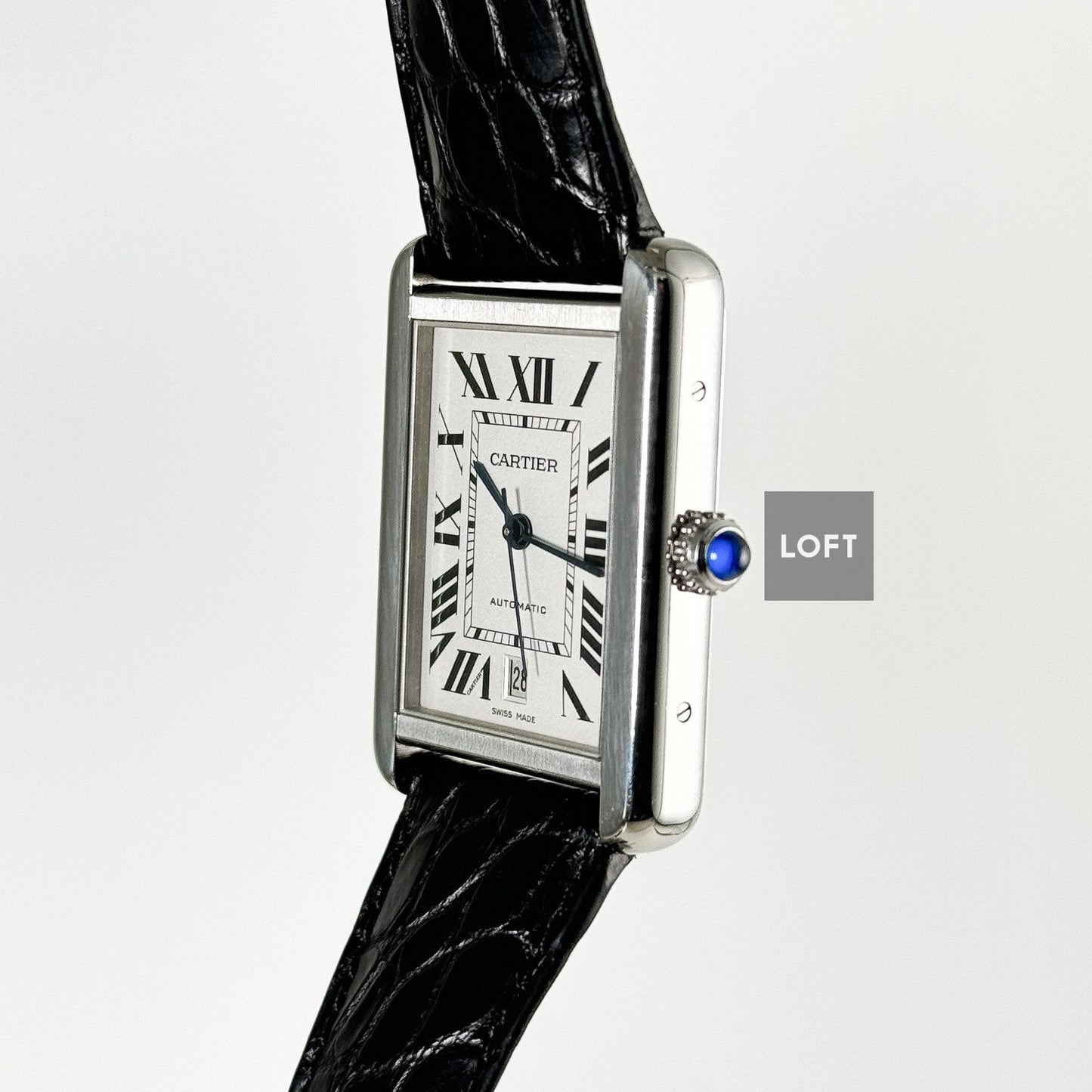 Cartier Tank Solo XL Date Automatic 3 Hands 31 mm