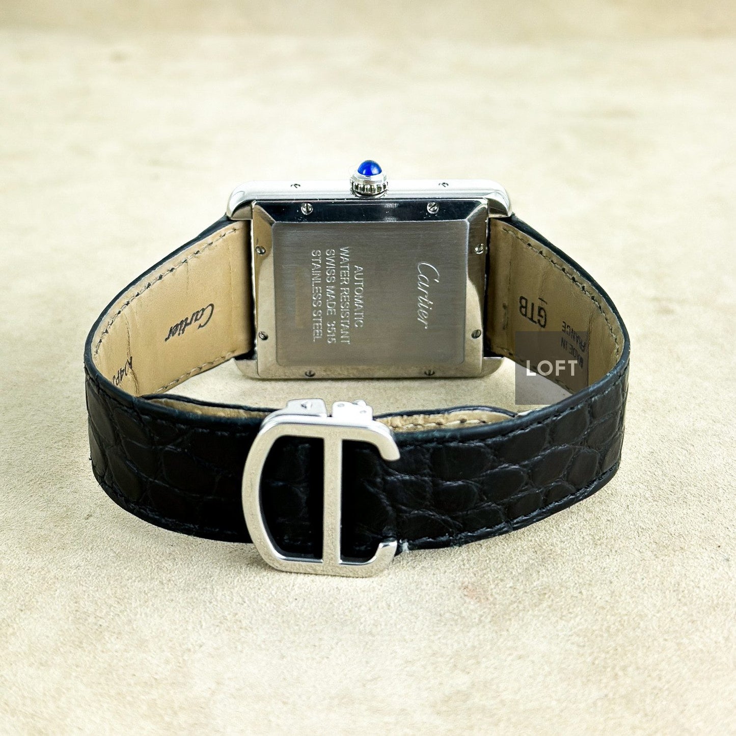 Cartier Tank Solo XL Date Automatic 3 Hands 31 mm