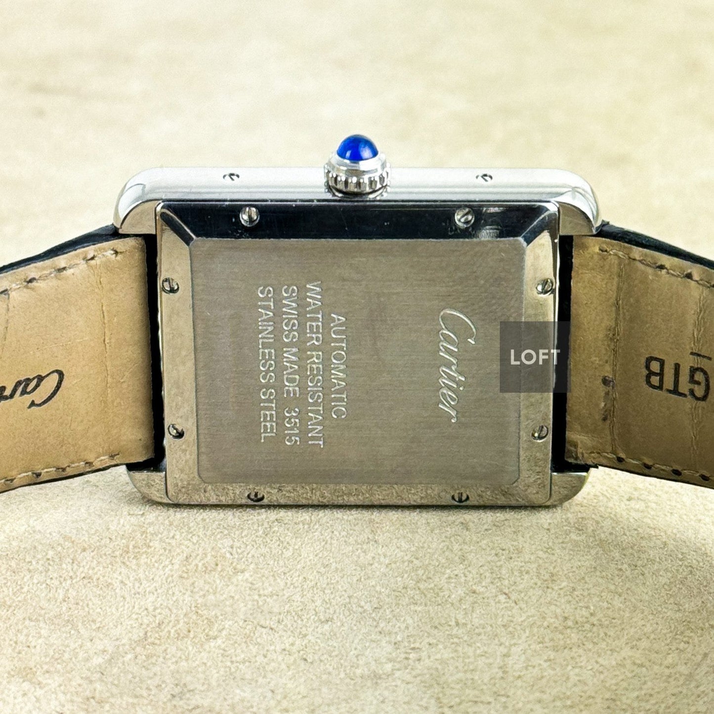 Cartier Tank Solo XL Date Automatic 3 Hands 31 mm