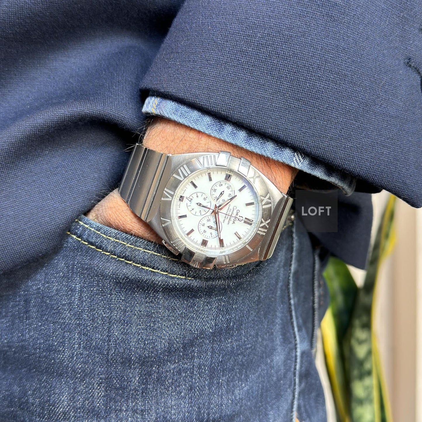Omega Constellation Double Eagle Chronograph 41 mm