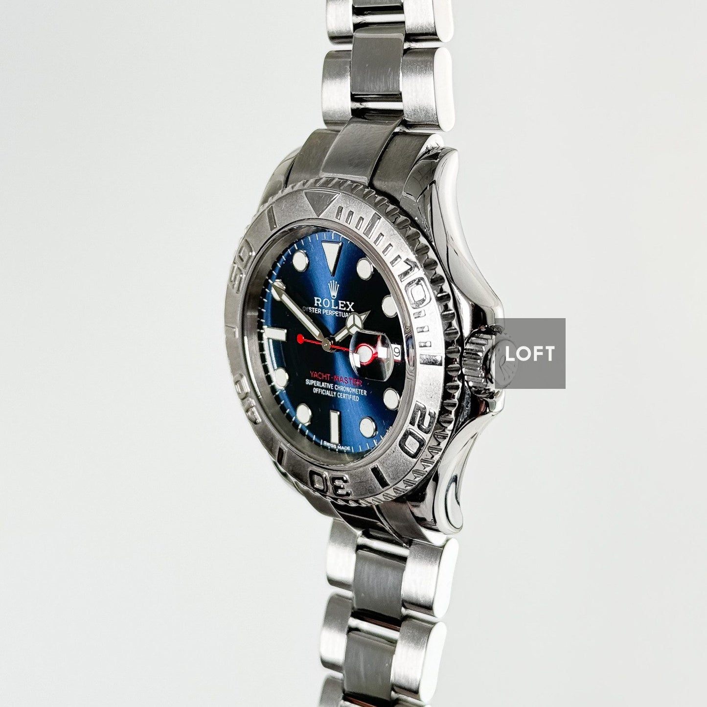 Rolex Yacht-Master 126622 Oystersteel/Platinum Blue 40 mm