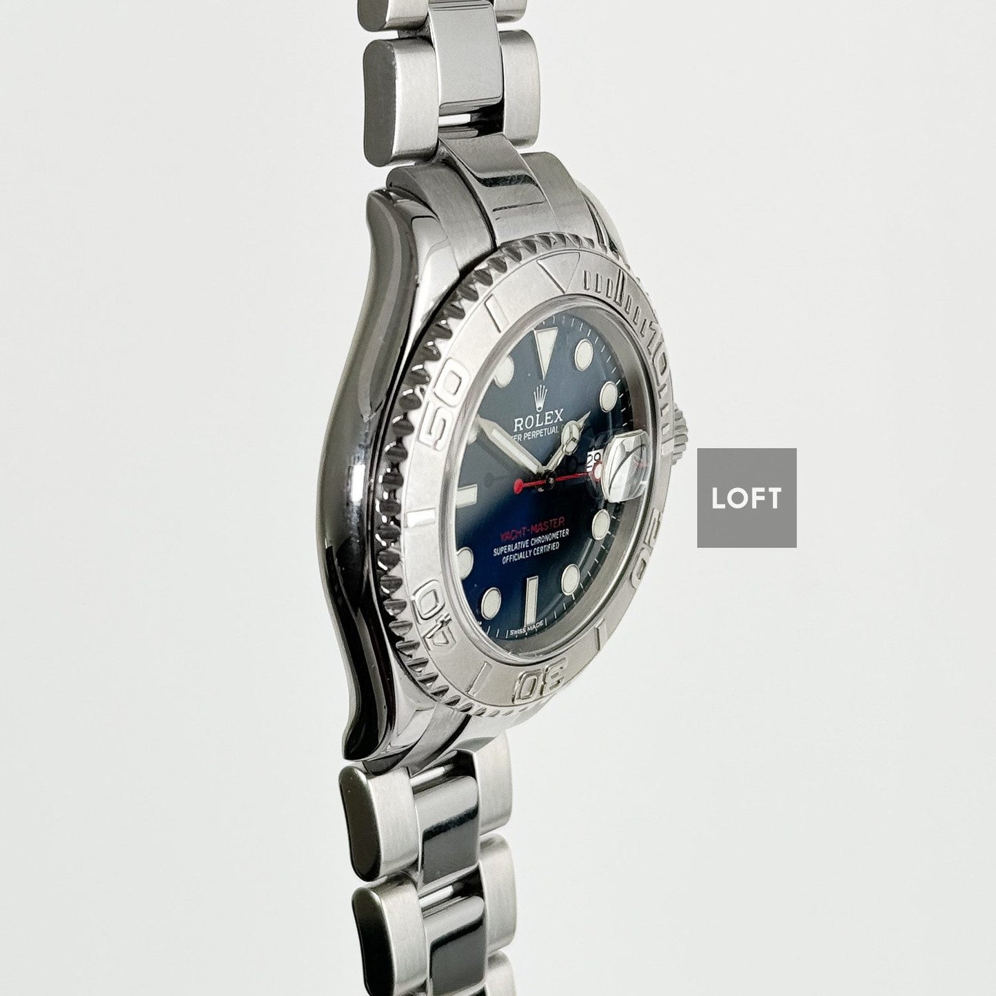 Rolex Yacht-Master 126622 Oystersteel/Platinum Blue 40 mm