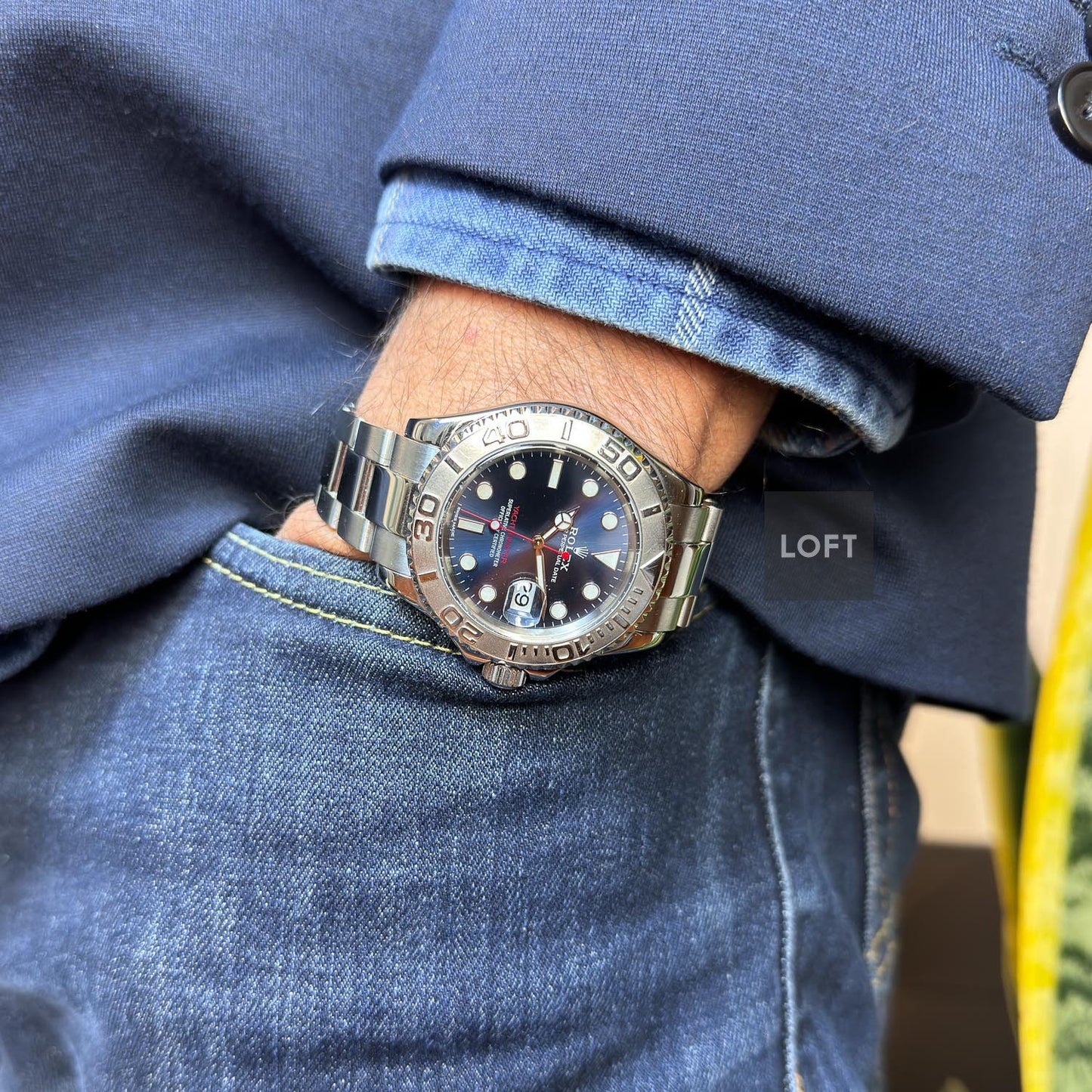 Rolex Yacht-Master 126622 Oystersteel/Platinum Blue 40 mm