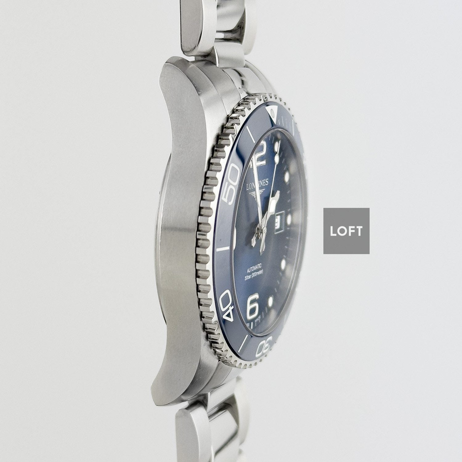 Longines HydroConquest Automatic Ceramic Bezel Blue Dial 41 mm
