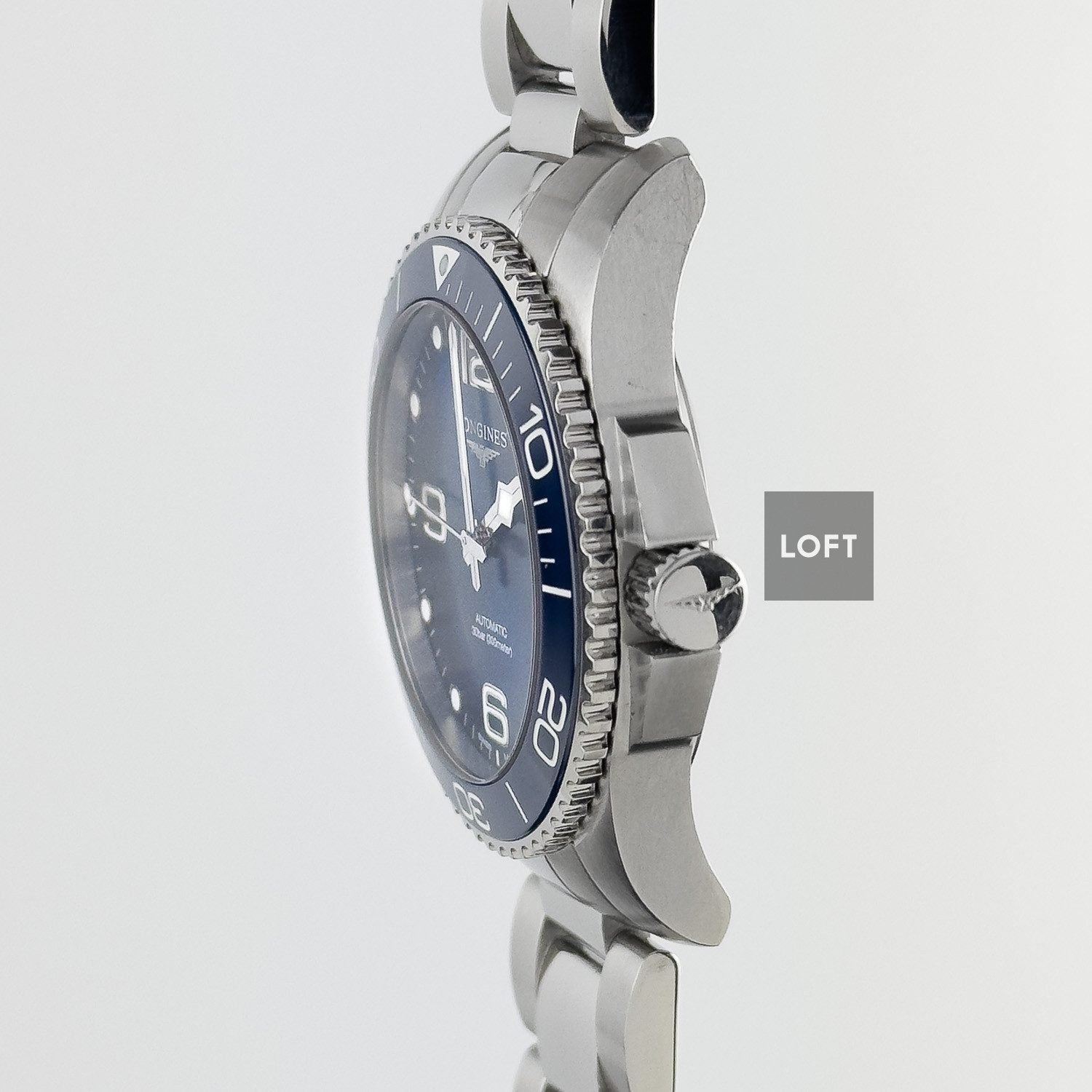 Longines HydroConquest Automatic Ceramic Bezel Blue Dial 41 mm