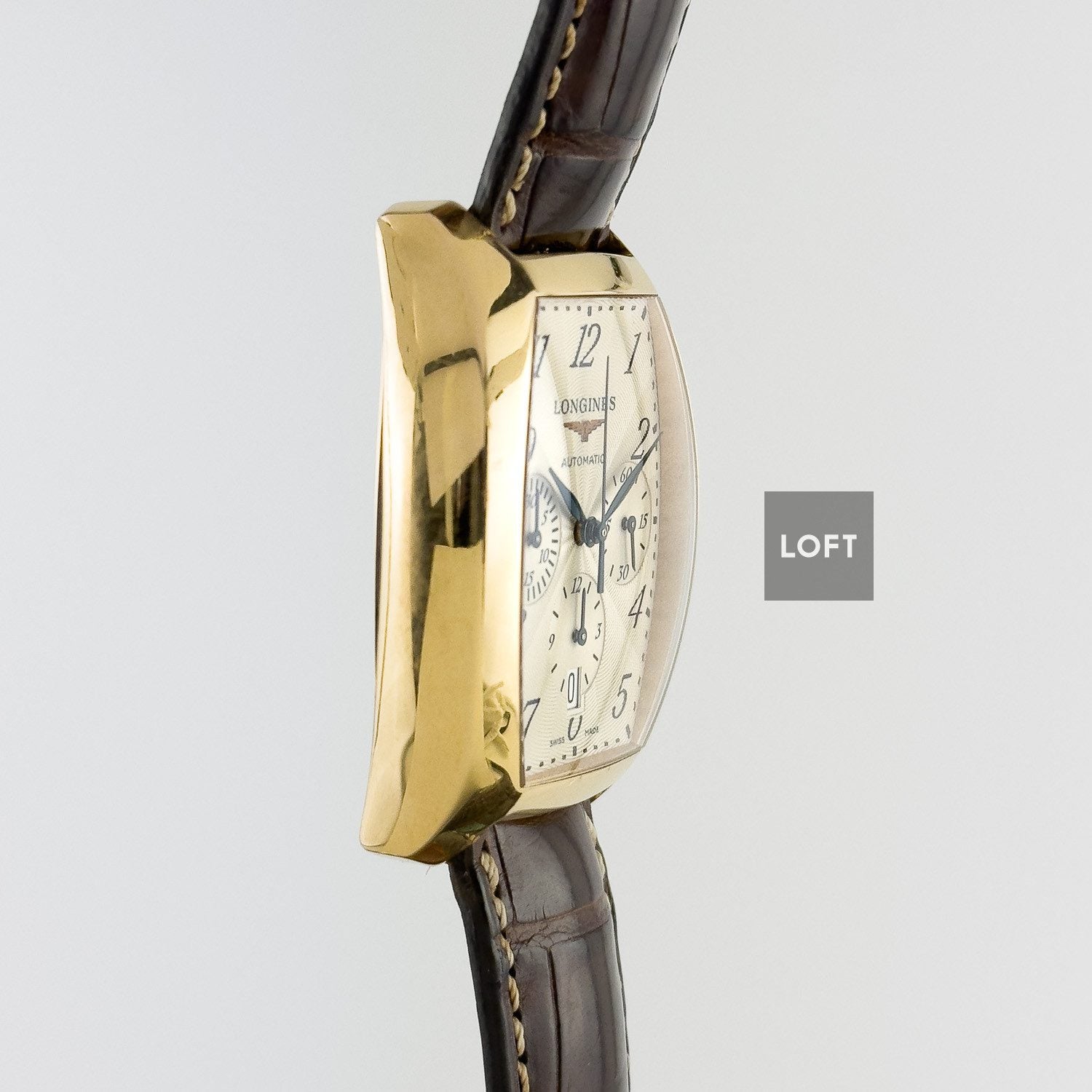 Longines Evidenza Automatic Chronograph Pink Gold 33,1 mm