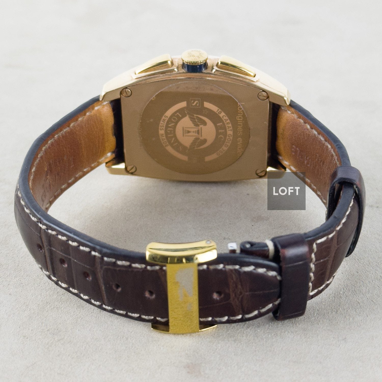 Longines Evidenza Automatic Chronograph Pink Gold 33,1 mm