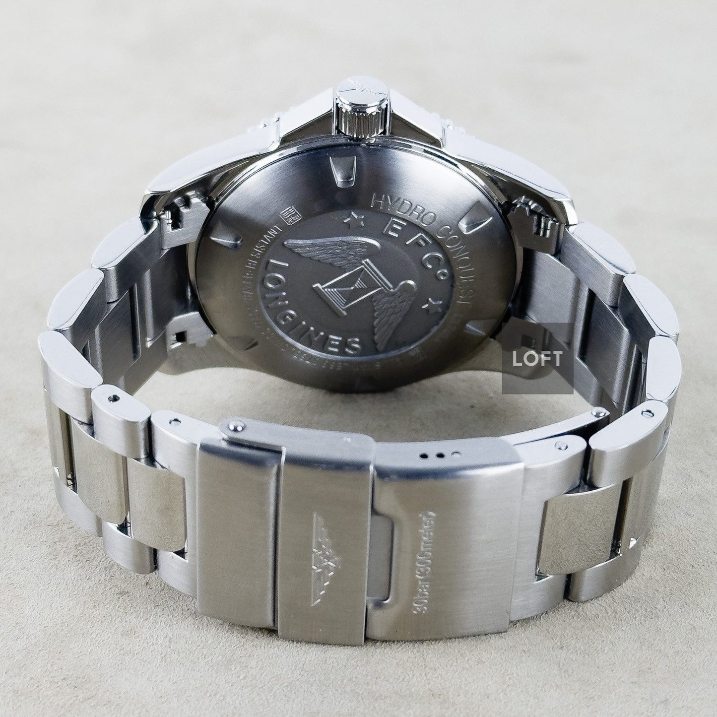 Longines HydroConquest Quartz Sunburst Blue Dial 41 mm