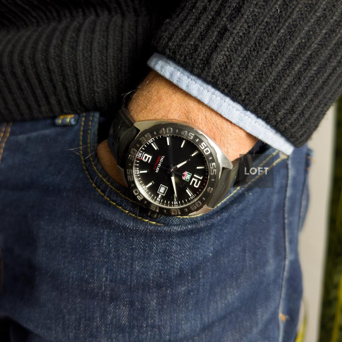 TAG Heuer Formula 1 Date Quartz Rubber Strap 41 mm