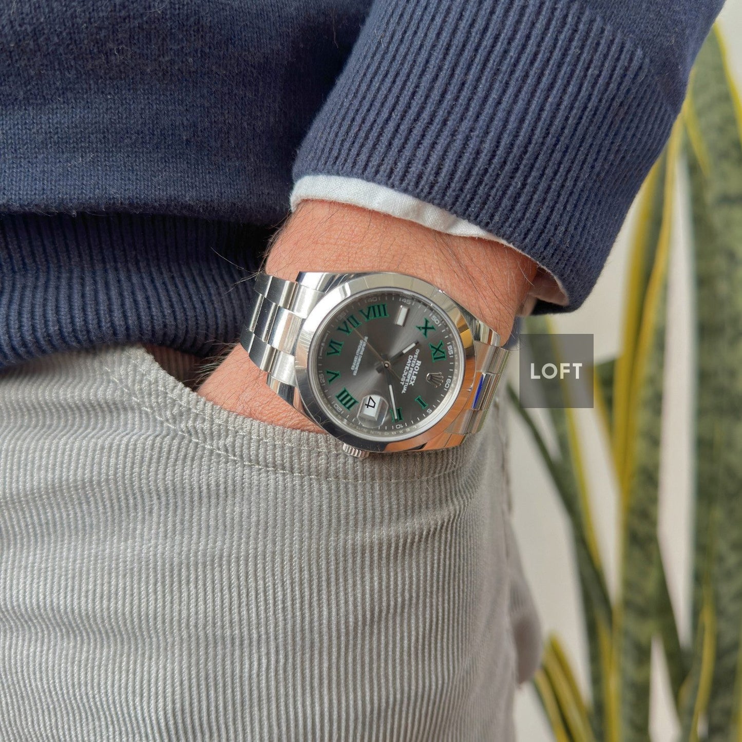 Rolex Datejust Ref. 126300 Wimbledon 41 mm