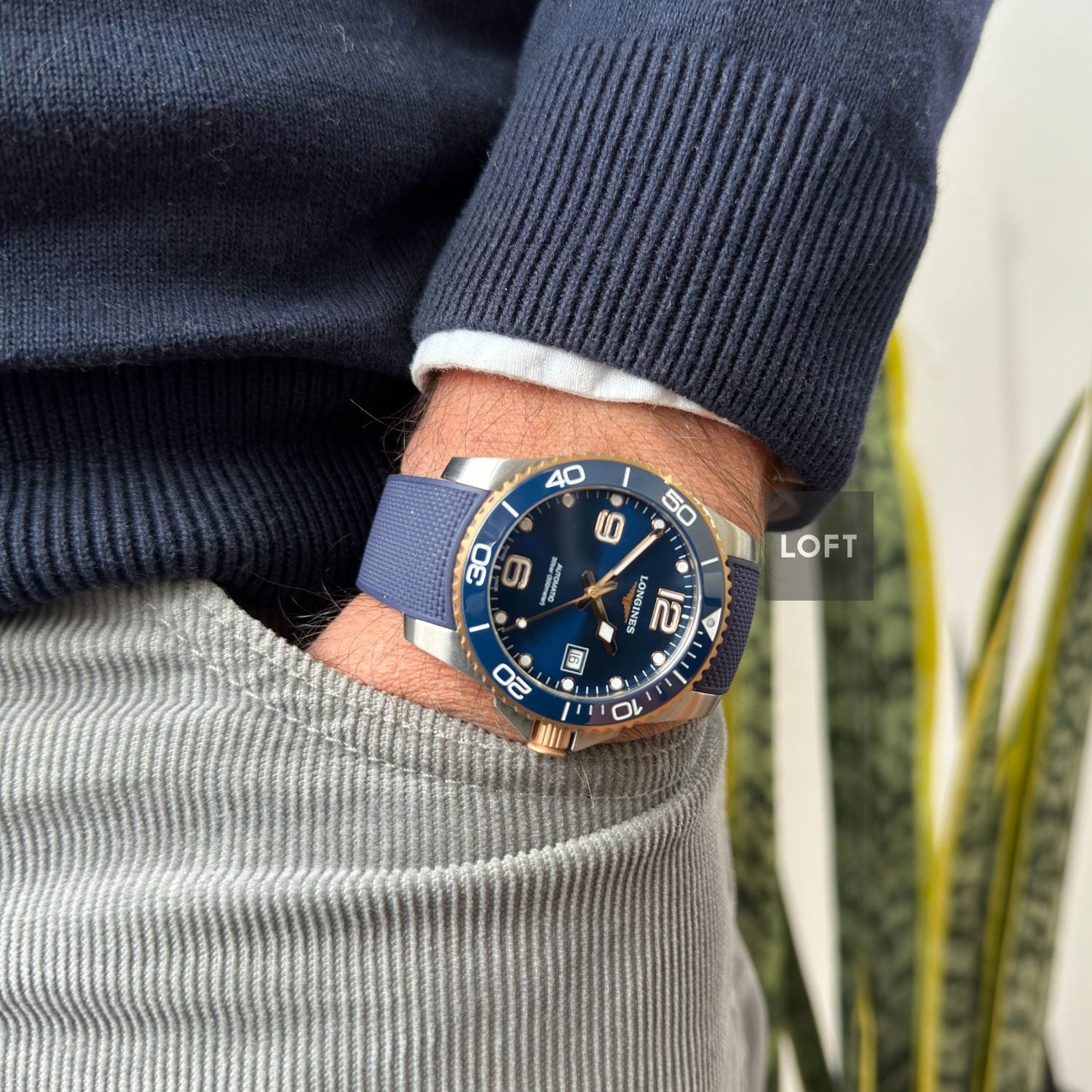 Longines HydroConquest Automatic Steel/Ceramic 41 mm