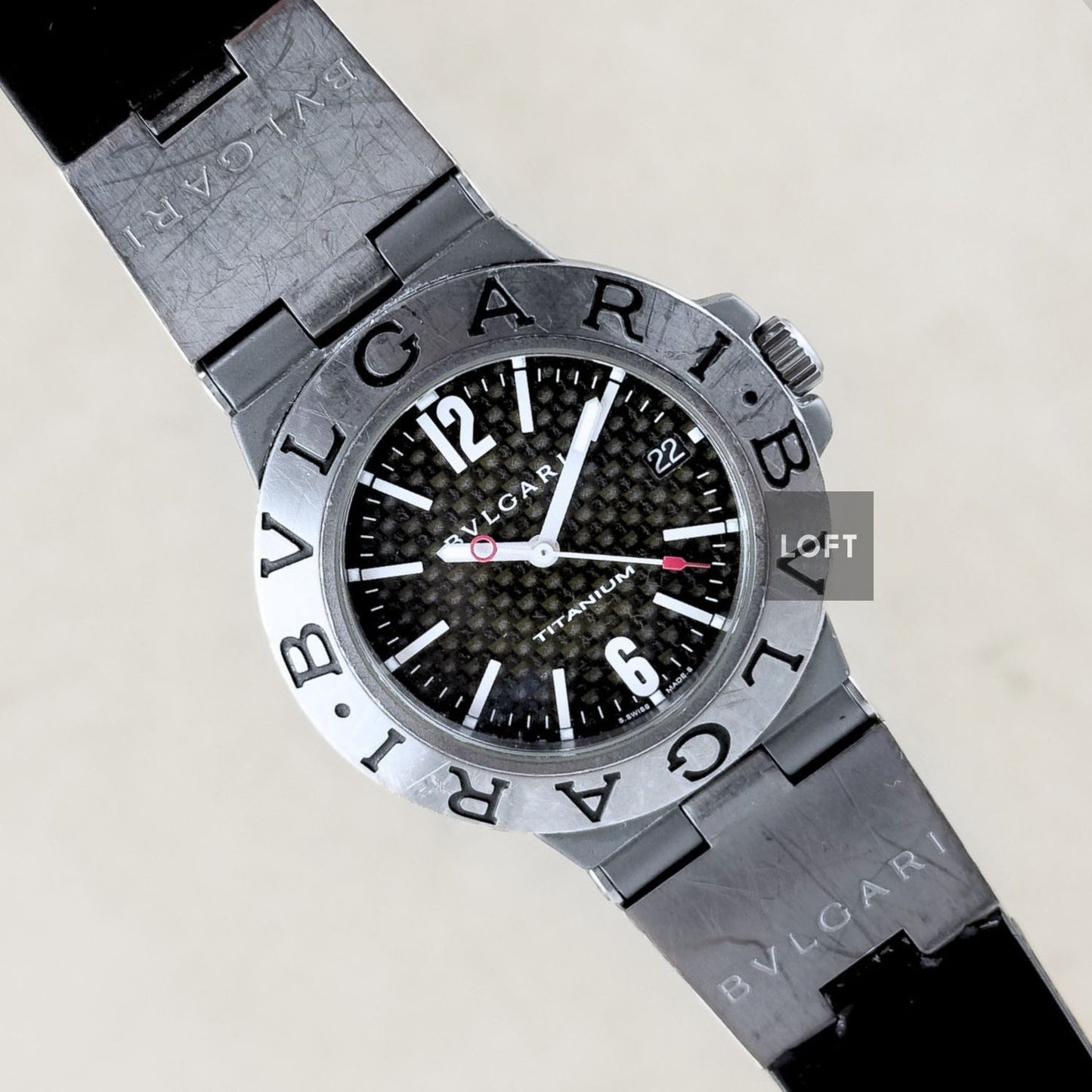 Bvlgari Diagono Titanium TI 38 TA Automatic 38 mm