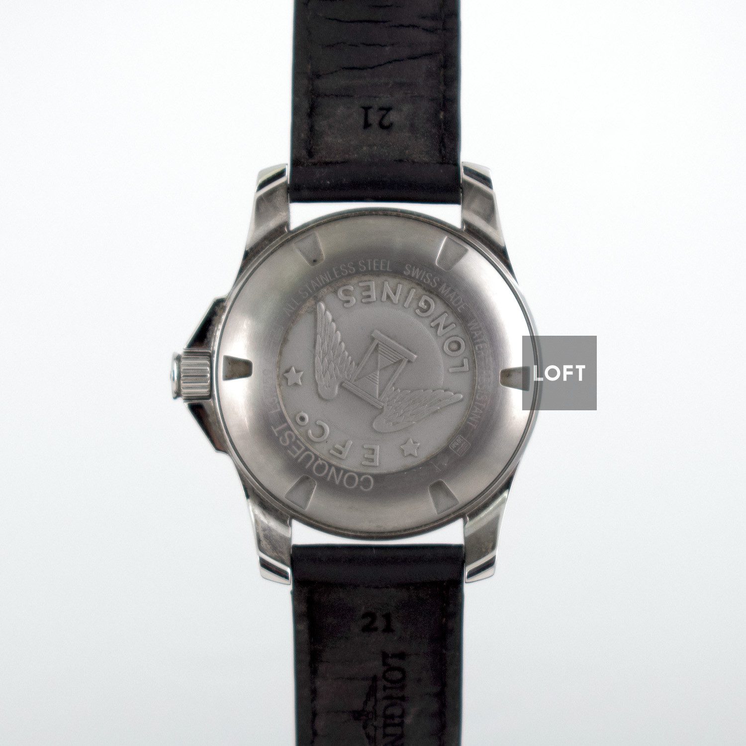 Longines Conquest Quartz Date 300 m Black Dial 41 mm