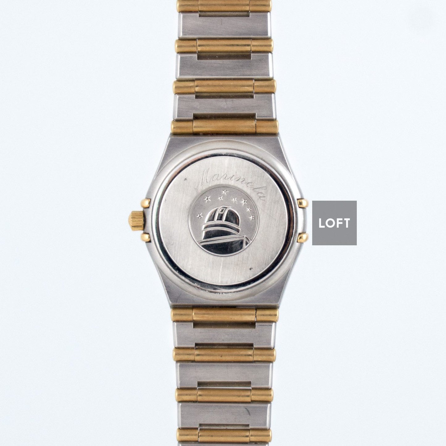 Omega Constellation Quartz Steel/Gold Full Bar 22,5 mm