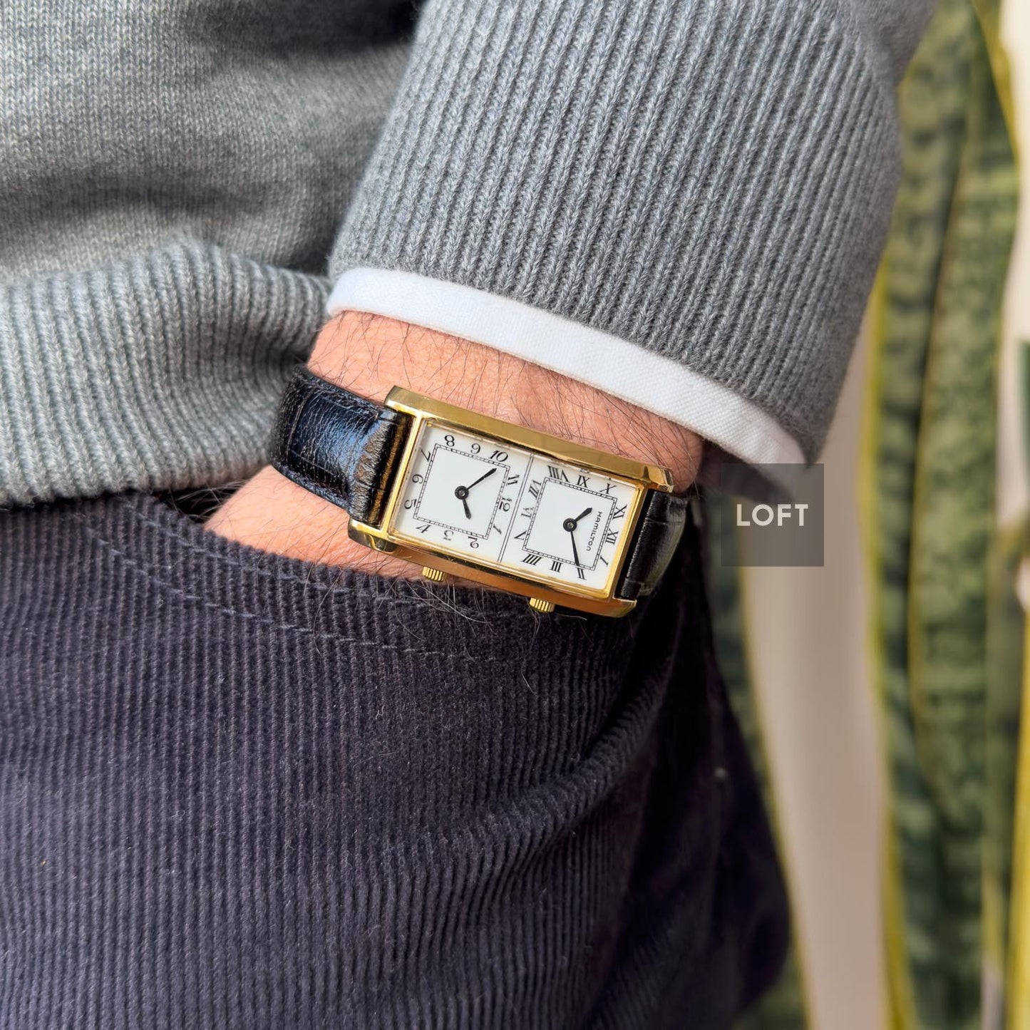 Hamilton American Traveler Dual Time Quartz 22,7 mm