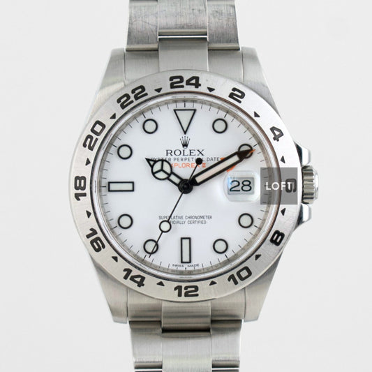 Rolex Explorer II 216570 GMT Polar Dial 42 mm