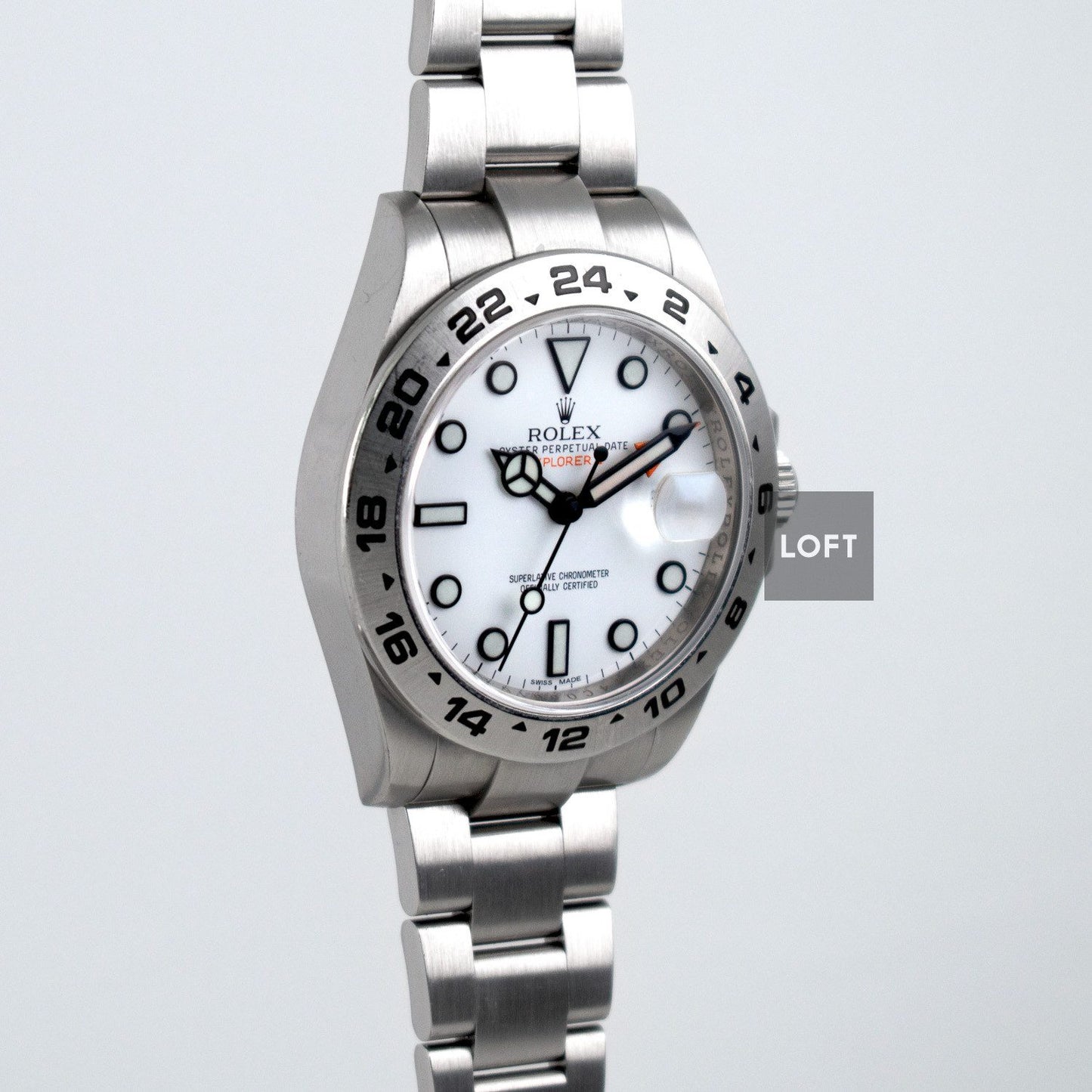 Rolex Explorer II 216570 GMT Polar Dial 42 mm