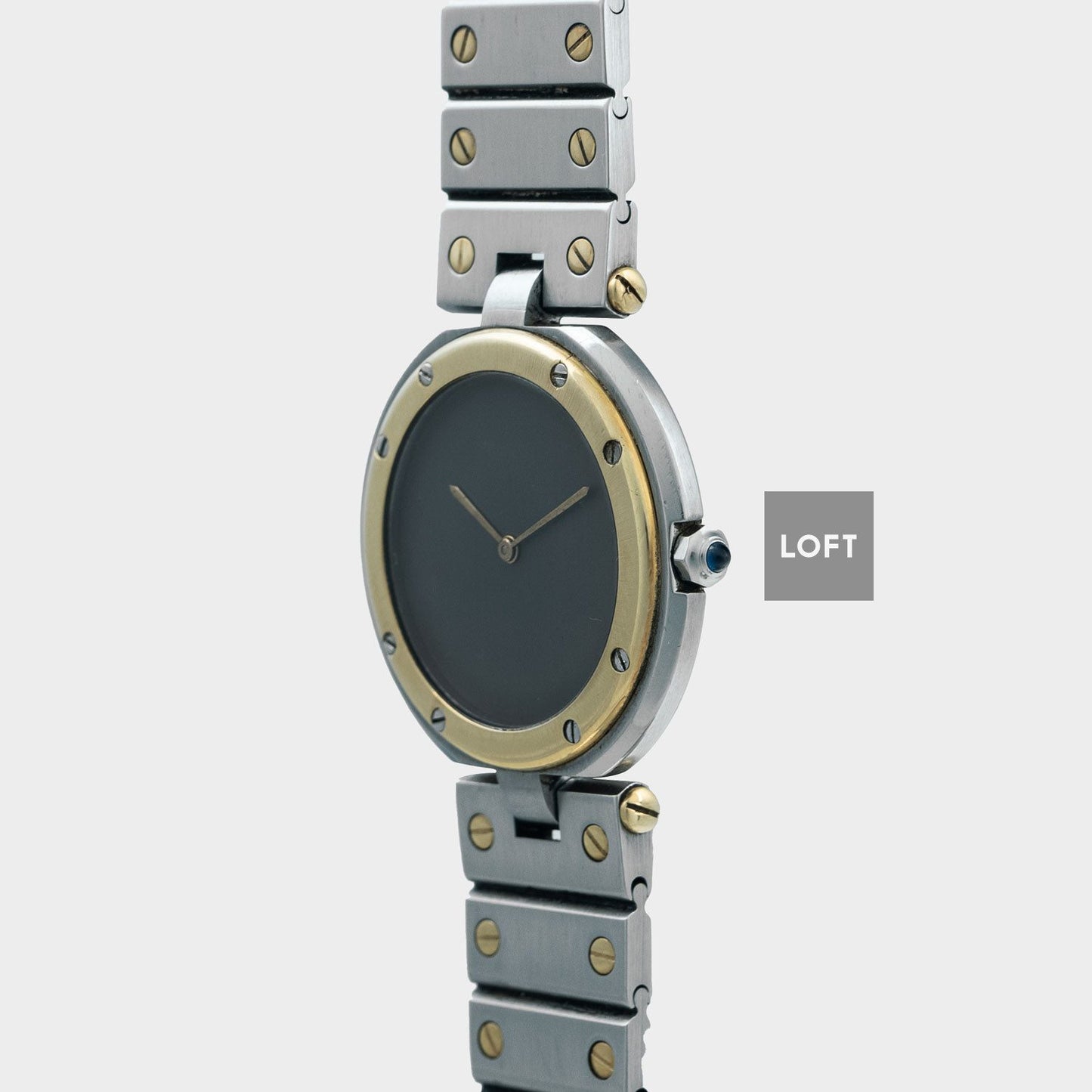 Cartier Santos Ronde Vendôme Grey Dial 27 mm