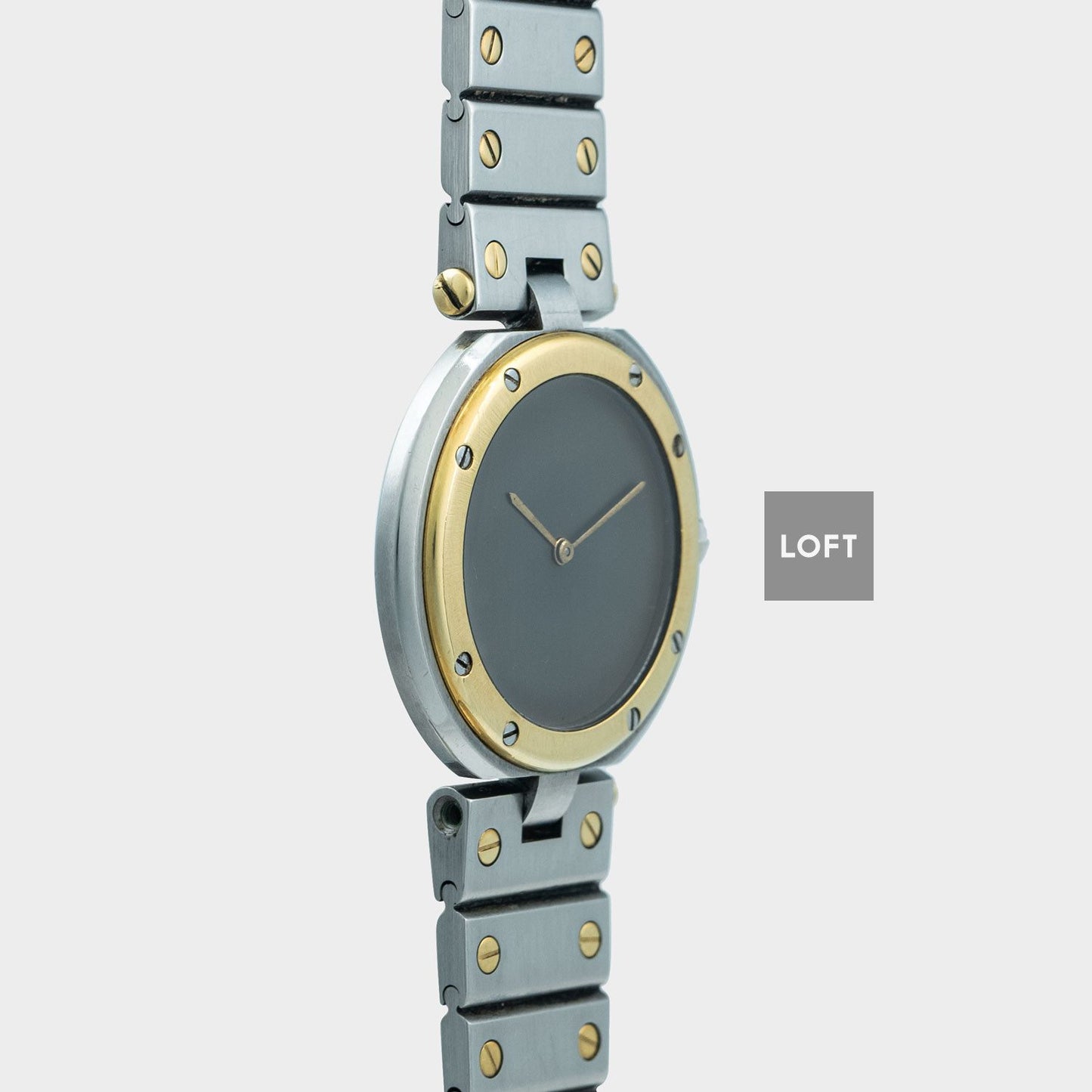 Cartier Santos Ronde Vendôme Grey Dial 27 mm