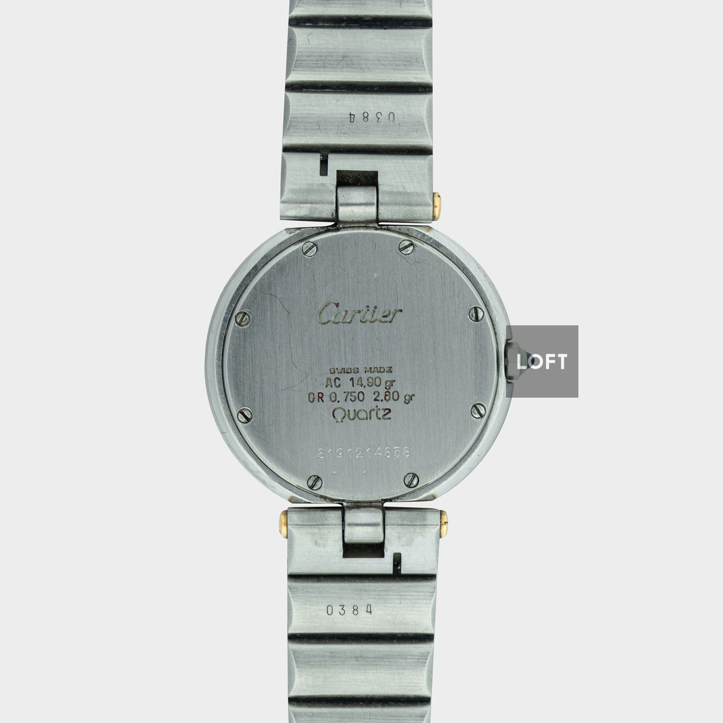 Cartier Santos Ronde Vendôme Grey Dial 27 mm
