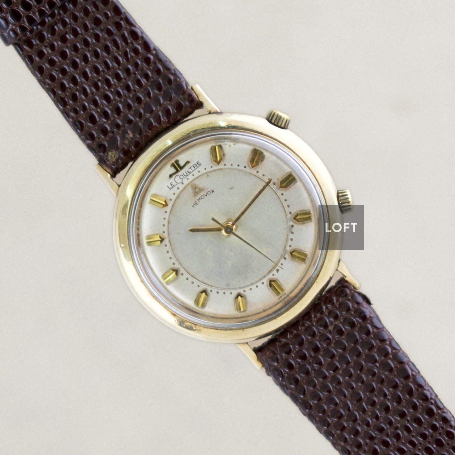 LeCoultre Memovox 3041 Manual Wind Alarm 34,5 mm