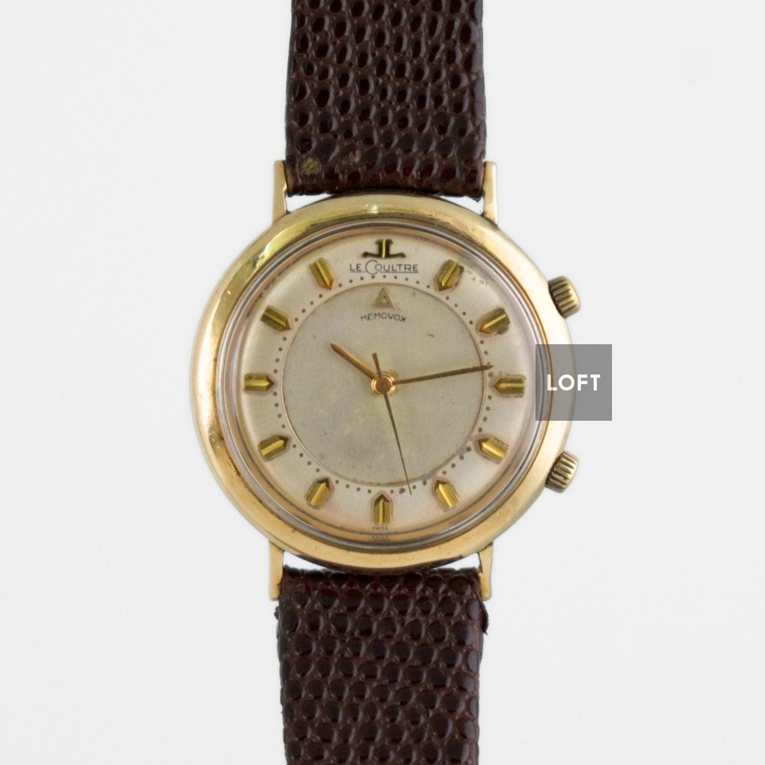 LeCoultre Memovox 3041 Manual Wind Alarm 34,5 mm