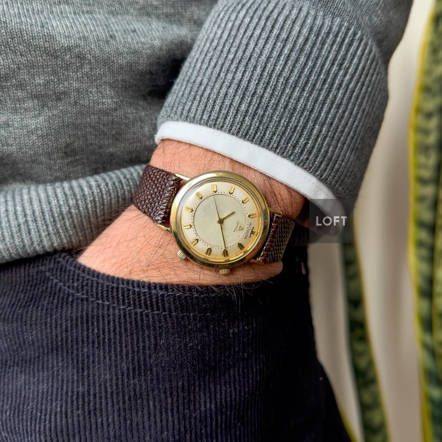 LeCoultre Memovox 3041 Manual Wind Alarm 34,5 mm