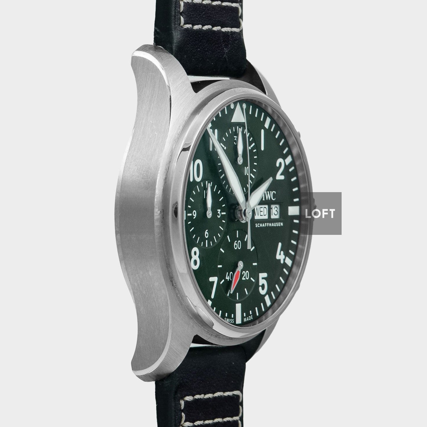 IWC Pilot's Watch Chronograph Green Dial 41 mm