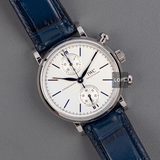 IWC Portofino Chronograph Silver Dial 39 mm