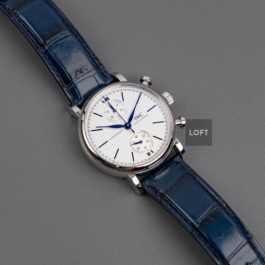 IWC Portofino Chronograph Silver Dial 39 mm