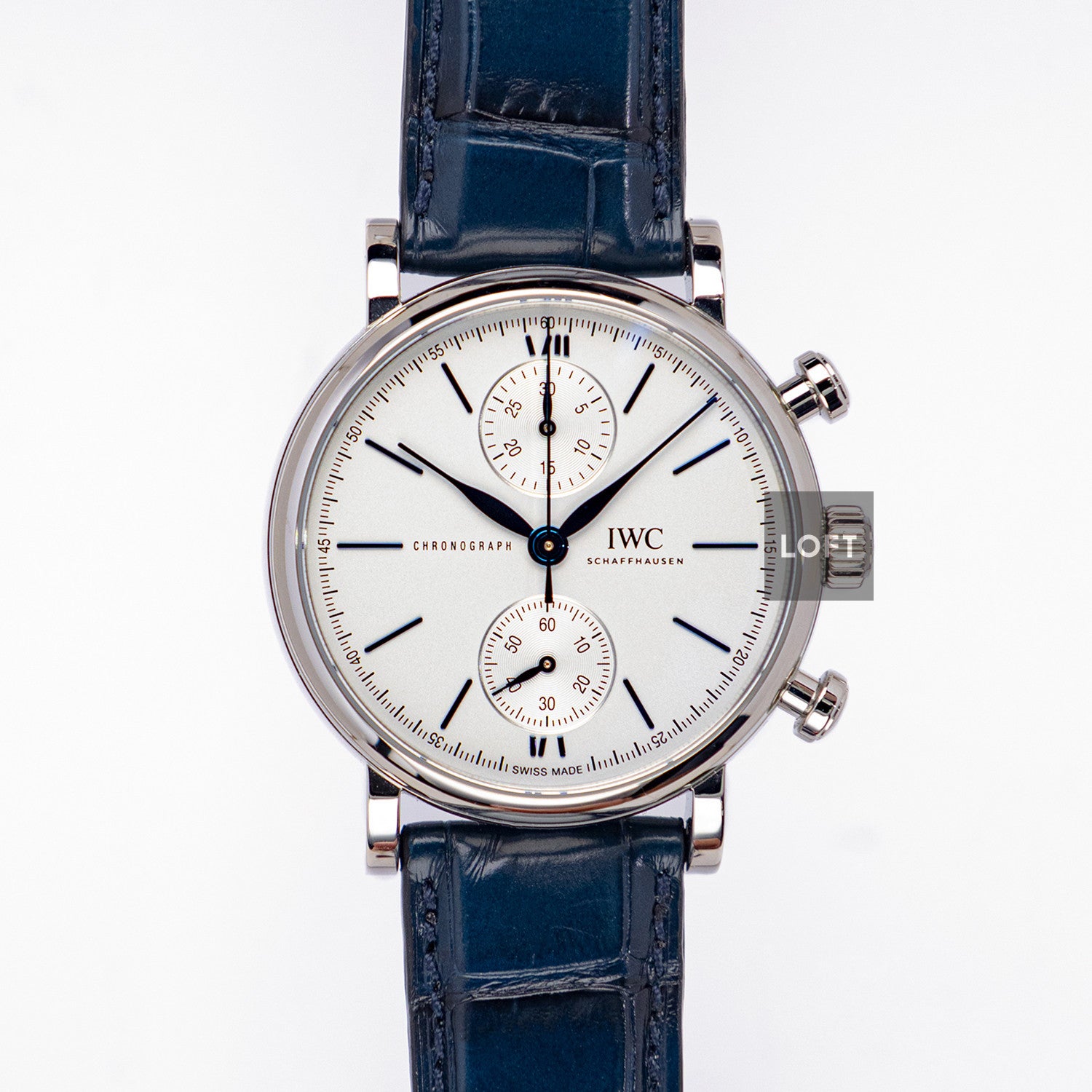 IWC Portofino Chronograph Silver Dial 39 mm