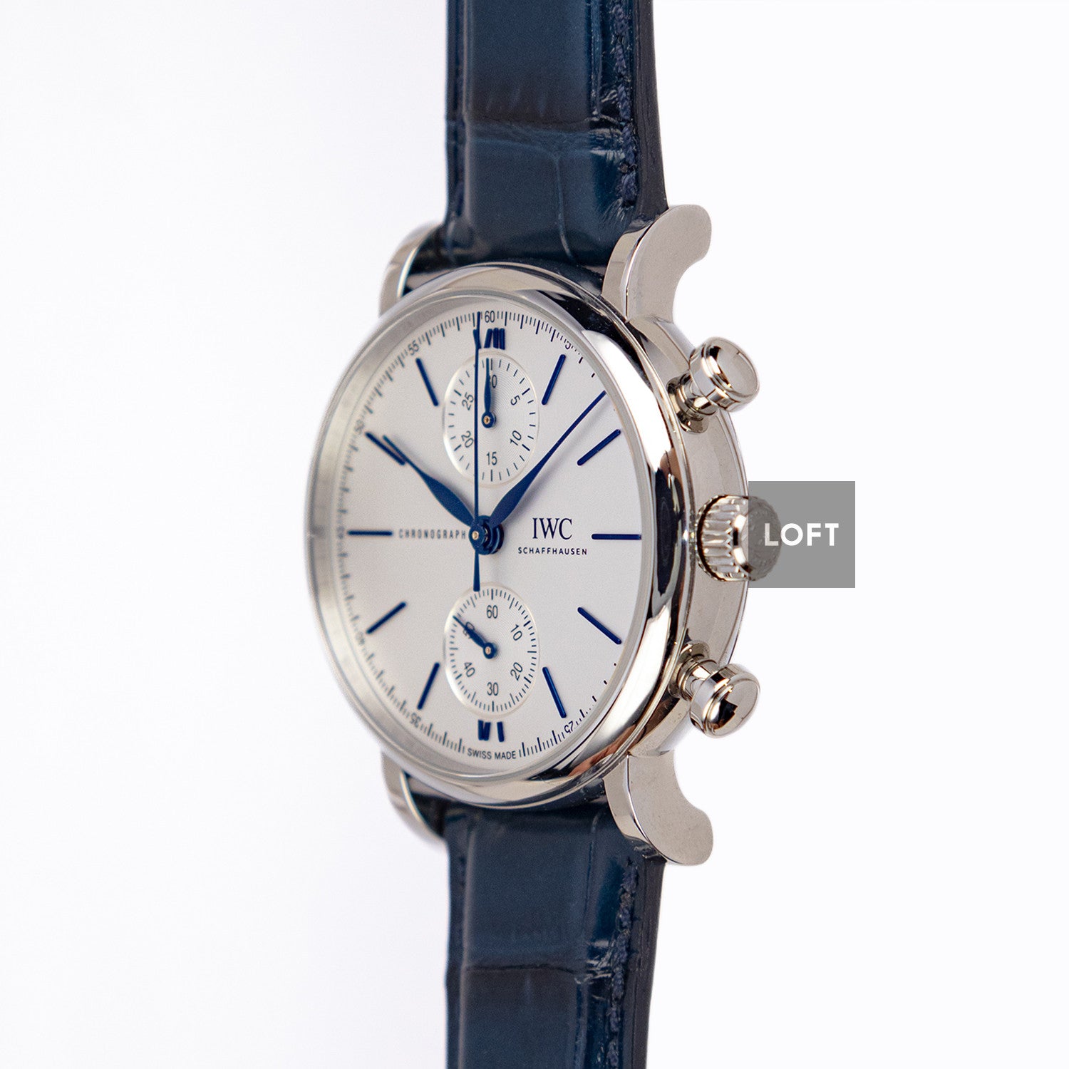 IWC Portofino Chronograph Silver Dial 39 mm