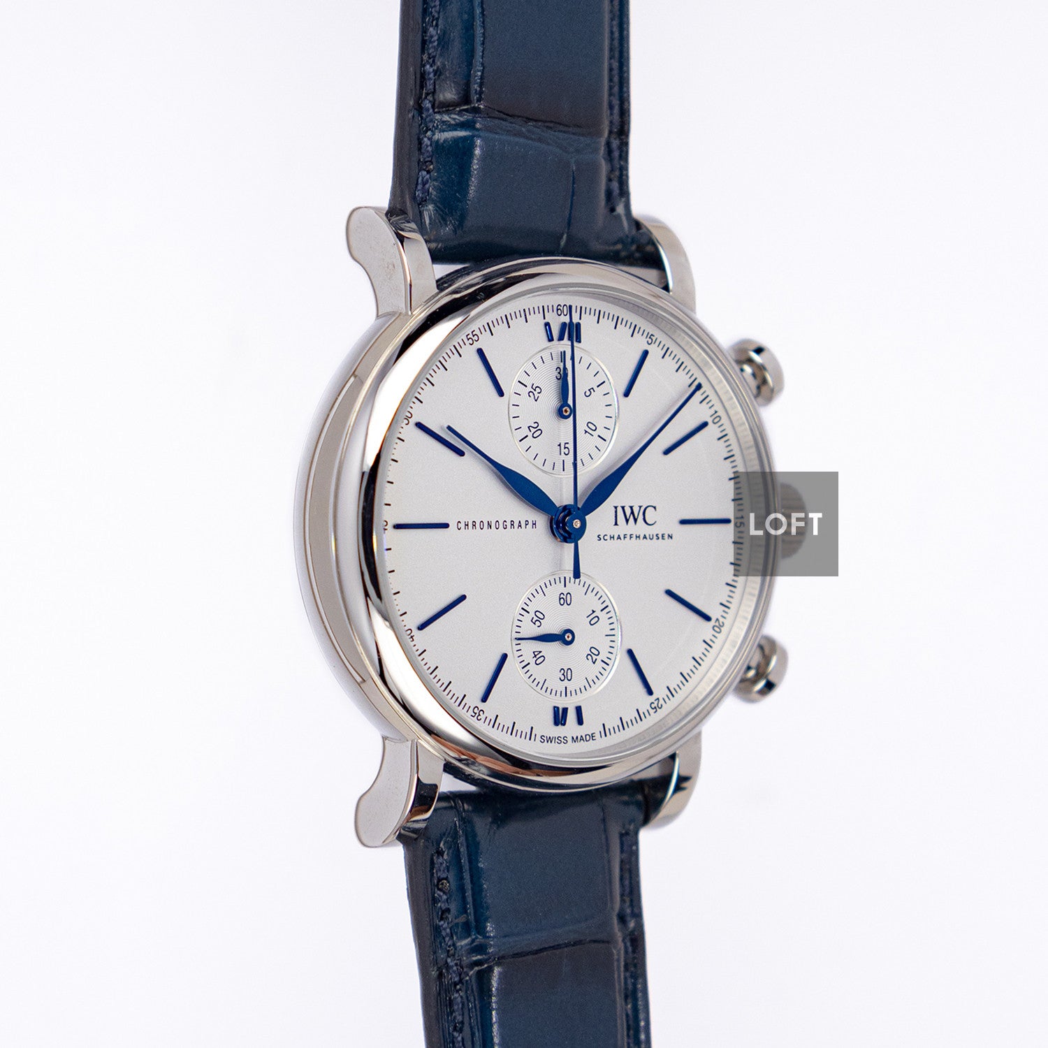 IWC Portofino Chronograph Silver Dial 39 mm