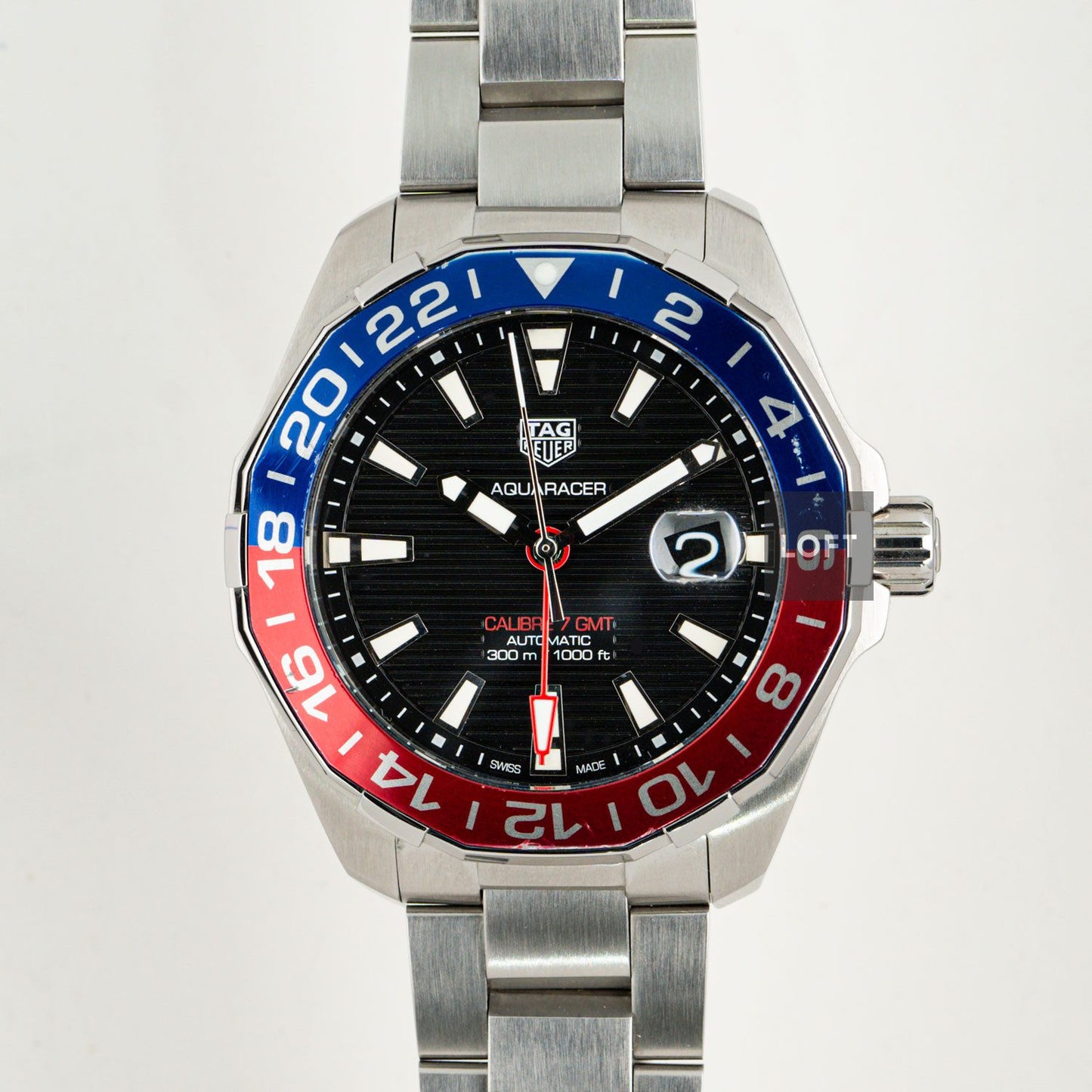 TAG Heuer Aquaracer Calibre 7 Automatic Pepsi 43 mm