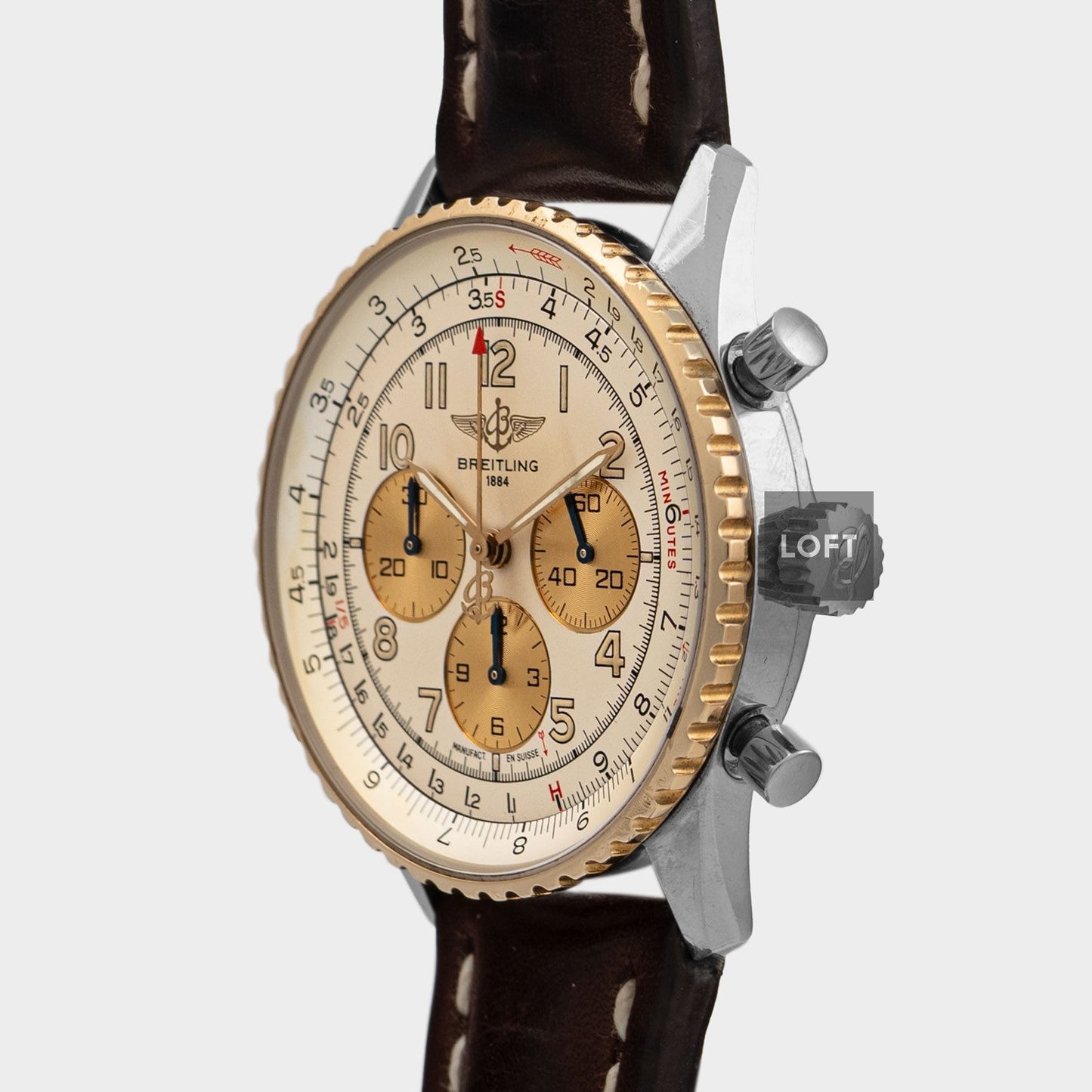 Breitling Navitimer Chronograph Automatic Steel/Gold 38 mm