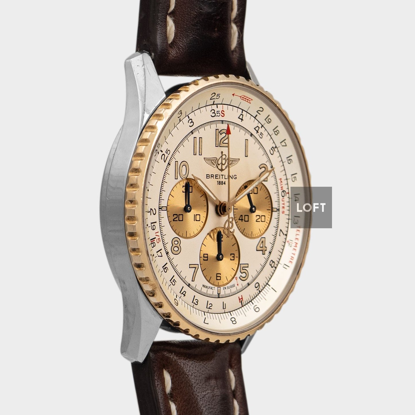 Breitling Navitimer Chronograph Automatic Steel/Gold 38 mm
