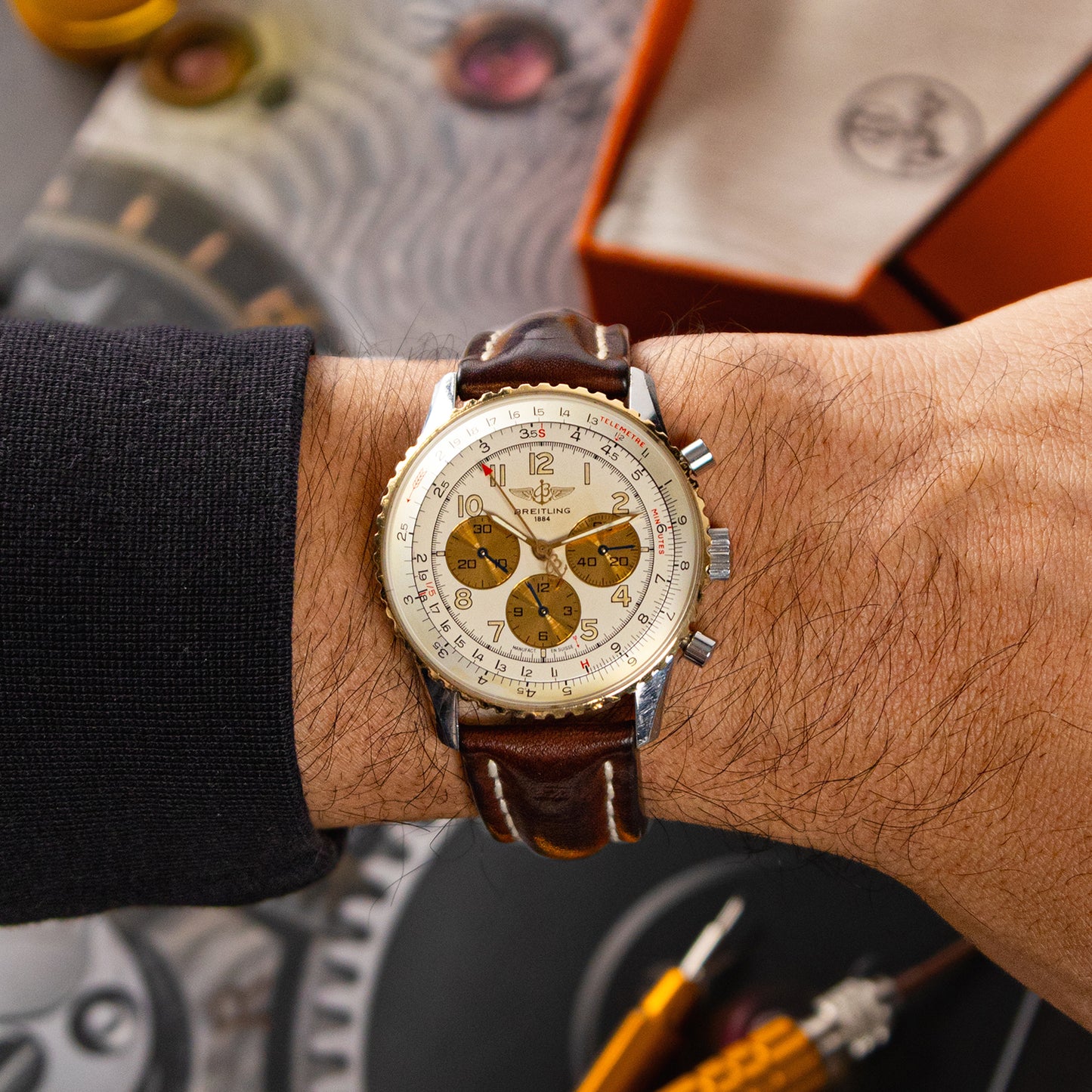 Breitling	Navitimer Chronograph Automatic Steel/Gold 38 mm