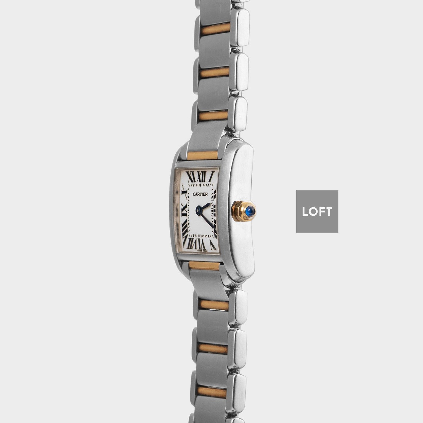 Cartier Tank Française Ladies Quartz Steel/Gold 20 mm