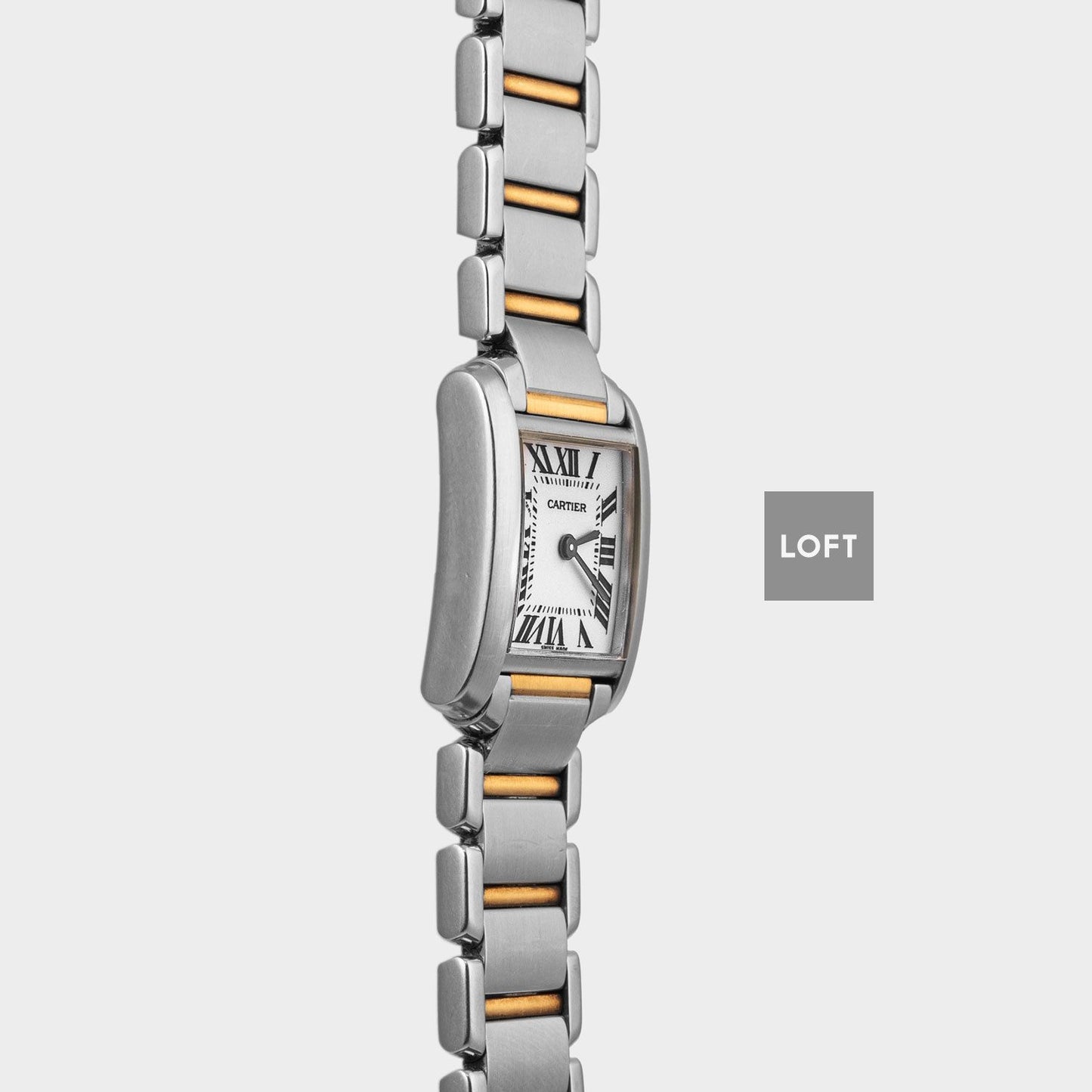 Cartier Tank Française Ladies Quartz Steel/Gold 20 mm