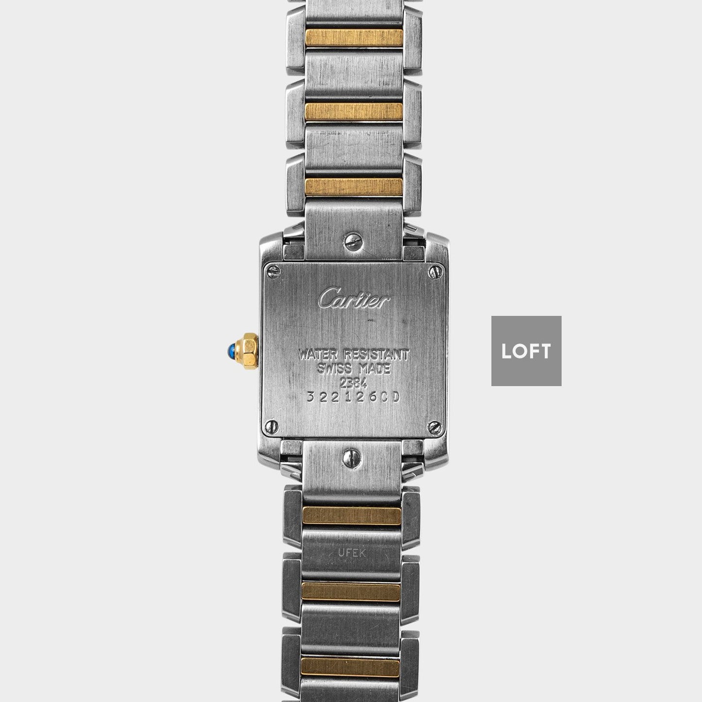 Cartier Tank Française Ladies Quartz Steel/Gold 20 mm