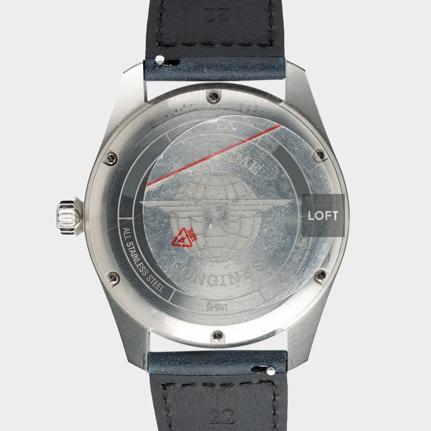 Longines Spirit Zulu Time Automatic Blue Dial 42 mm