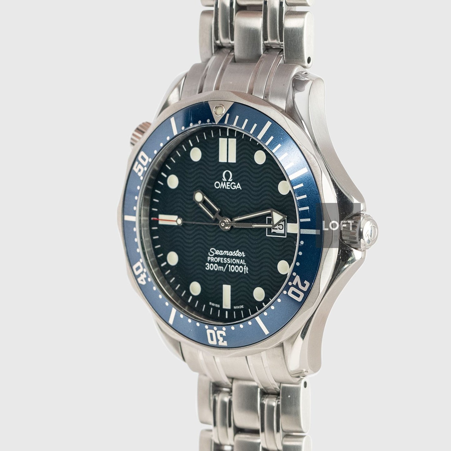 Omega Seamaster Diver 300M Quartz Blue Dial 41 mm