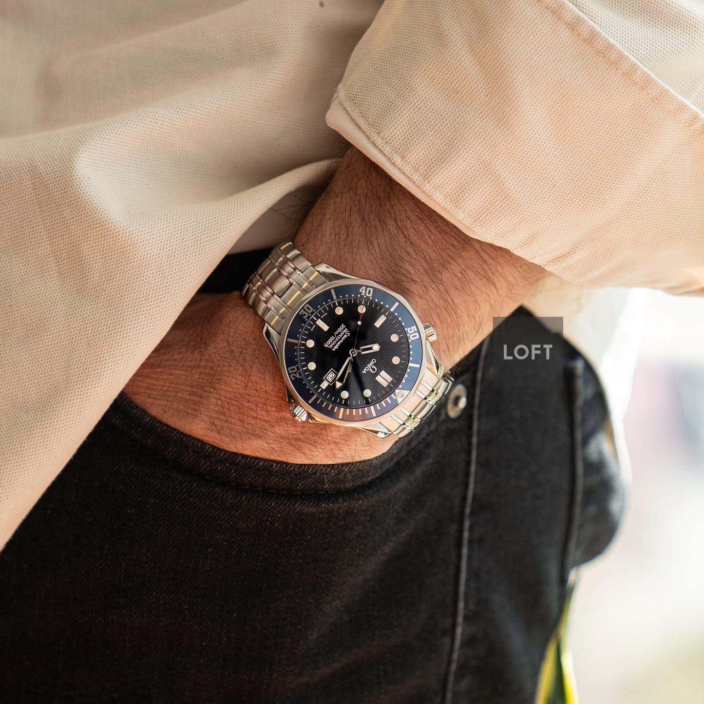 Omega Seamaster Diver 300M Quartz Blue Dial 41 mm