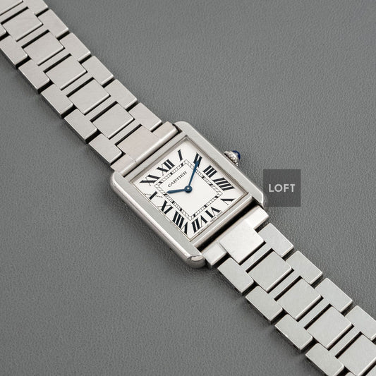 Cartier Tank Solo 3170 Ladies Quartz Bracelet 24 mm