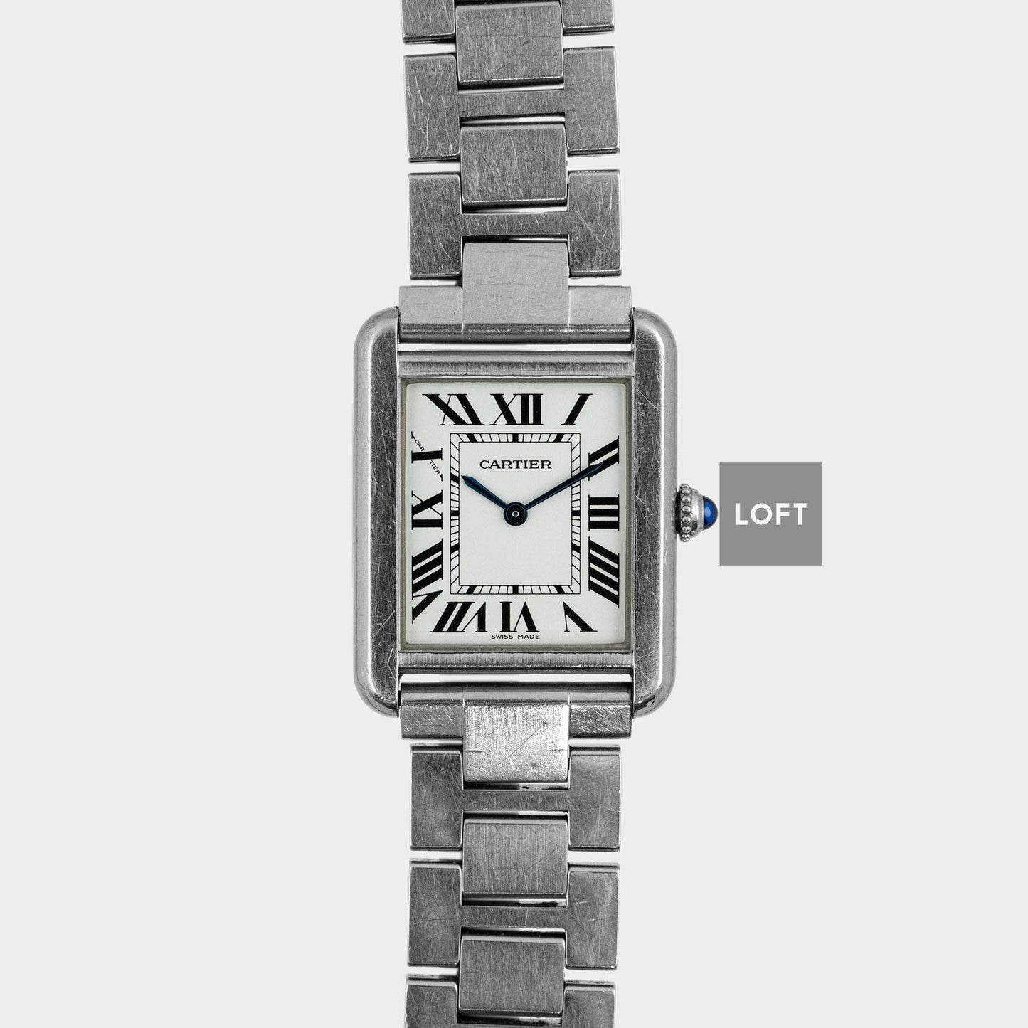 Cartier Tank Solo 3170 Ladies Quartz Bracelet 24 mm
