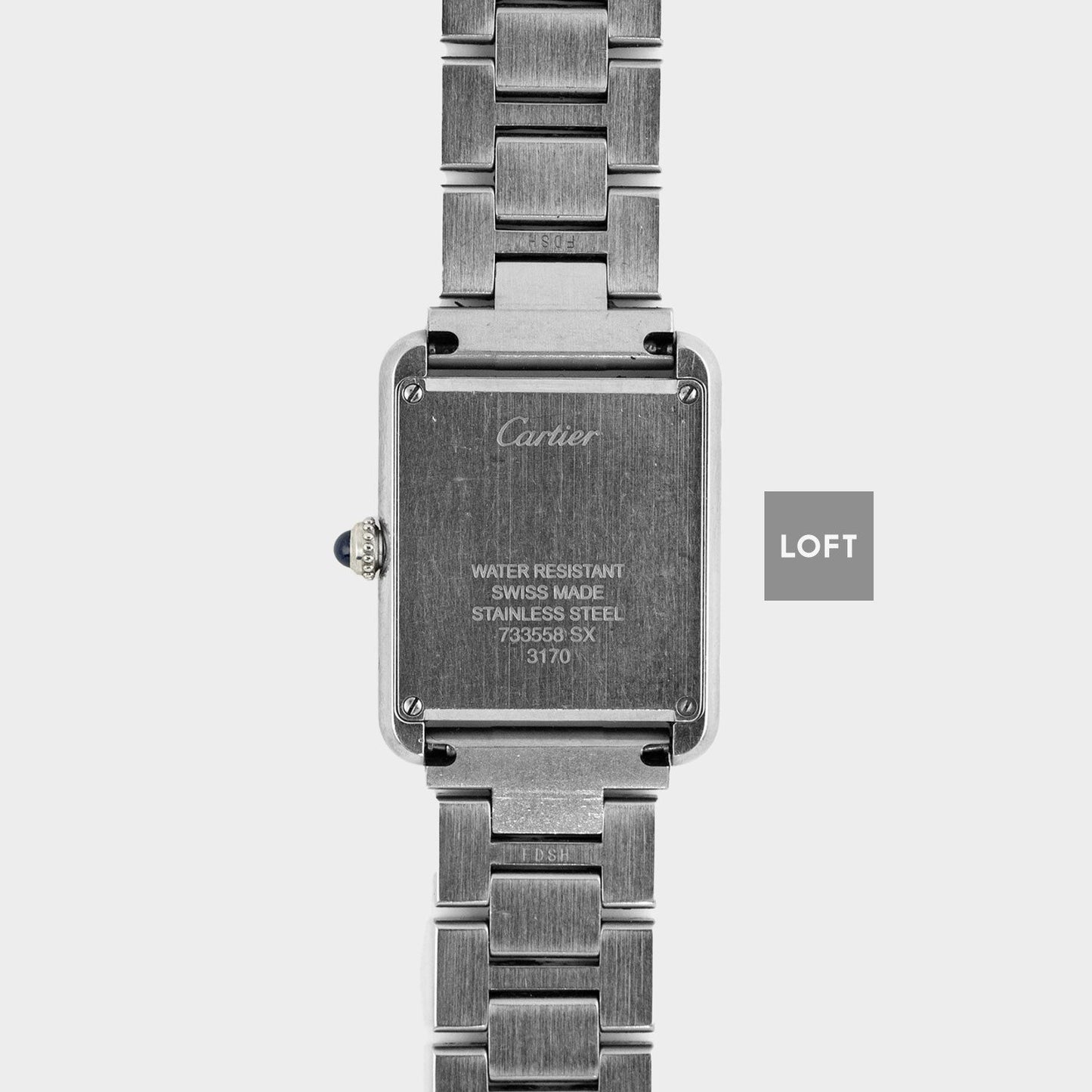 Cartier Tank Solo 3170 Ladies Quartz Bracelet 24 mm