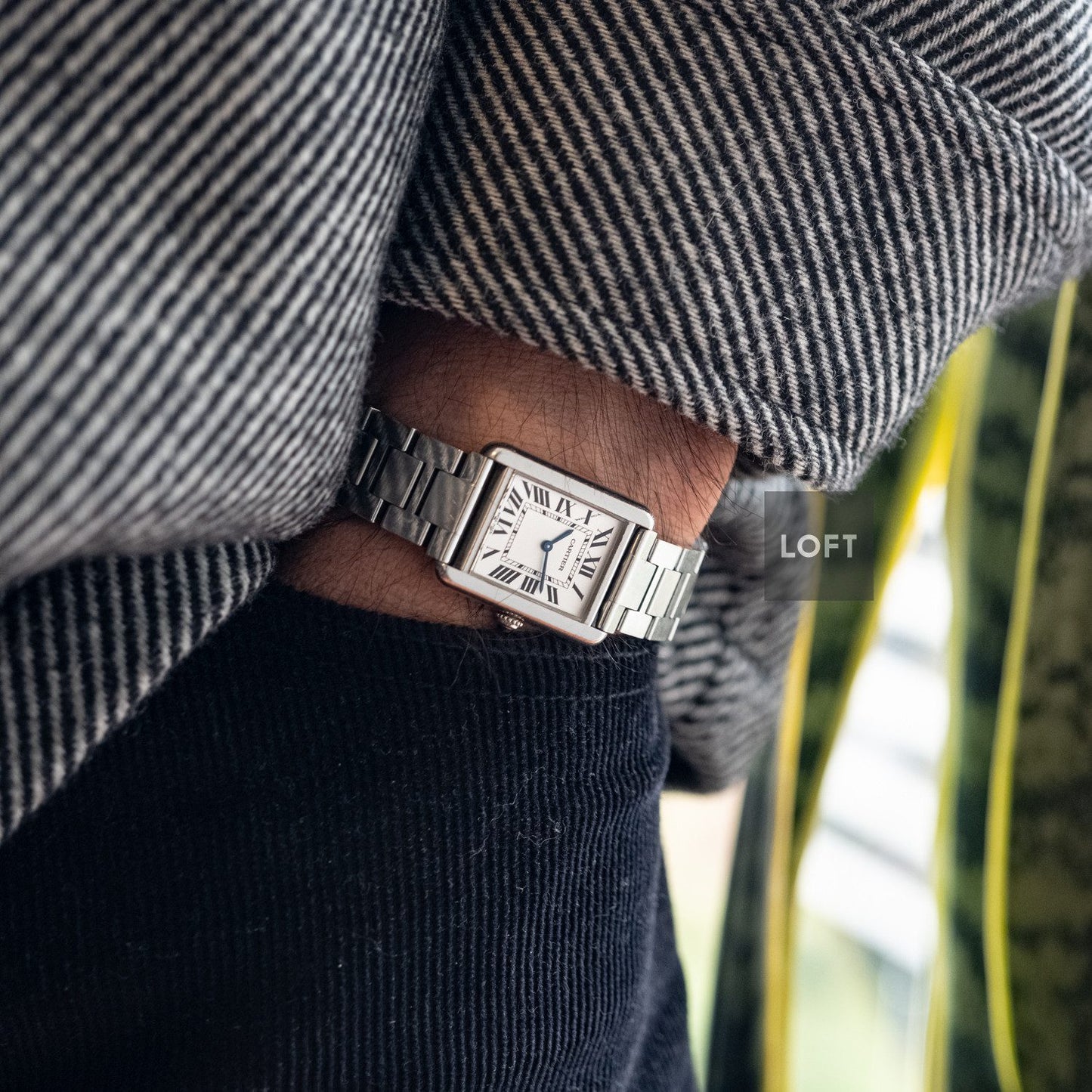 Cartier Tank Solo 3170 Ladies Quartz Bracelet 24 mm