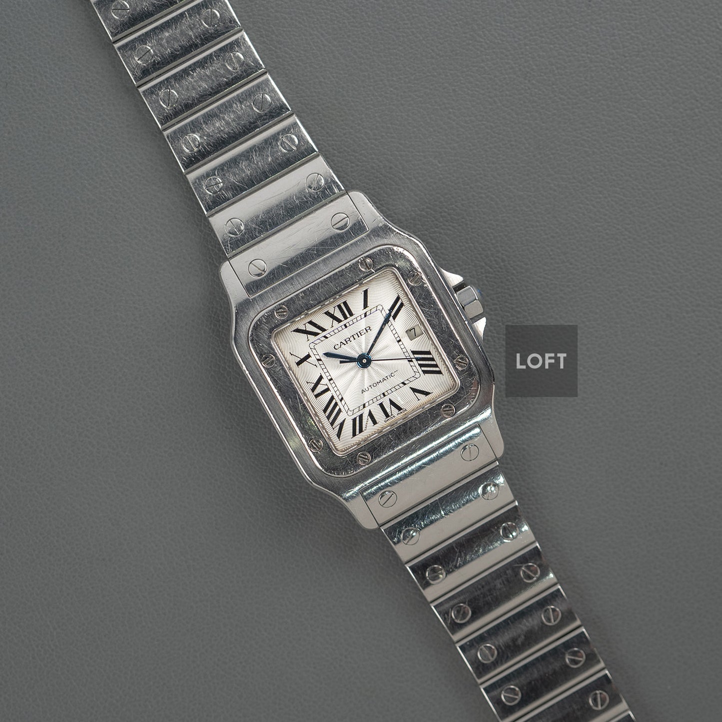 Cartier Santos Galbée Automatic Silver Dial 29 mm